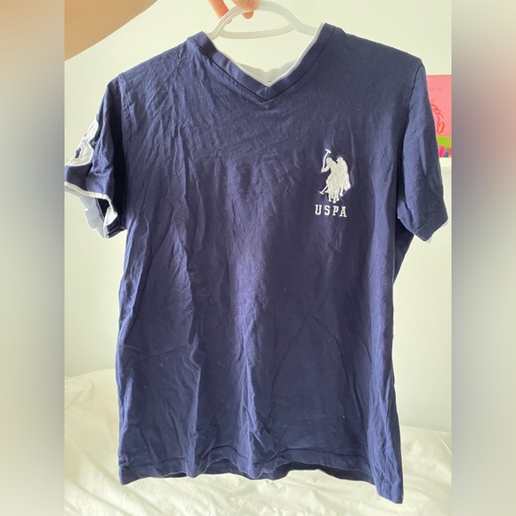 Navy blue U.S Polo assn. t-shirt - Picture 1 of 3